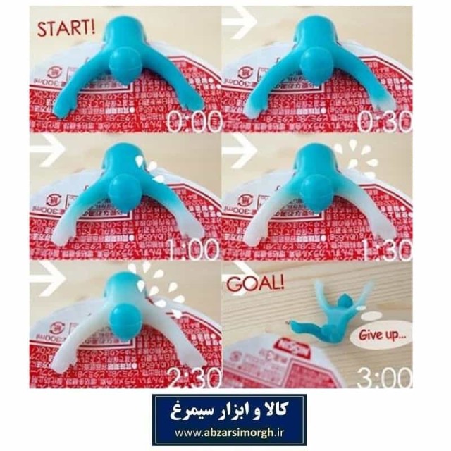 تایمر آشپزی و پخت نودل آدمک Cup Men کاپ من جعبه دار AA-025