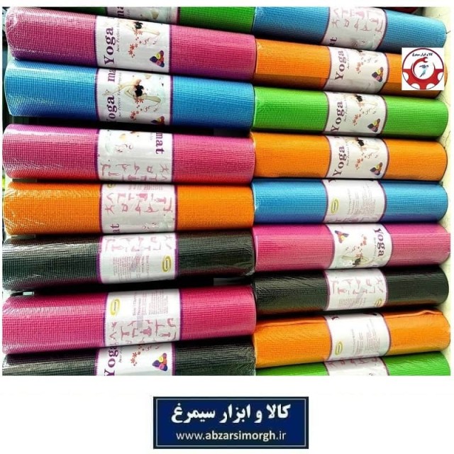 مت یوگا پی وی سی فوم Raciness خارجی 6 میلی متر با کاور هدیه سیمرغ VKB-013
