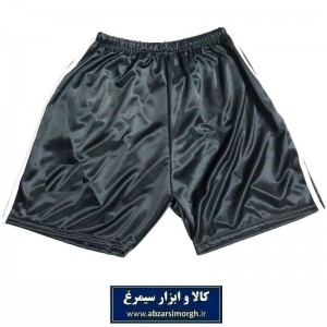 شورت و شلوارک ورزشی زنانه و مردانه 3 خط طرح آدیداس رنگ مشکی فروش تک و تعداد VLV-006G