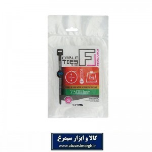 بست کمربندی پلاستیکی فروزش Foroozesh سایز 100 * 2.5 میلی متر ABK-002