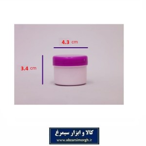 ظرف و قوطی کرم، ژل و دارو درب پیچ 30 گرم فروش تک و تعداد HZY-017