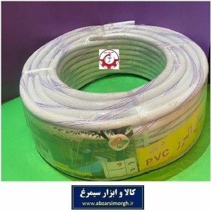 شیلنگ گاز رنگ سفید - شلنگ نخ دار کرج ممتاز مواد نو مناسب مصارف خانگی SHO-001