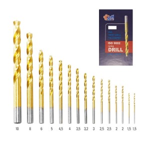 مته آهن HSS طلایی سایز 3.5 کد BMT-001