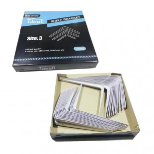 گونیا دیواری سایز ۳ بسته ۲۴ عددی Ideall آیدیل OSGN-001
