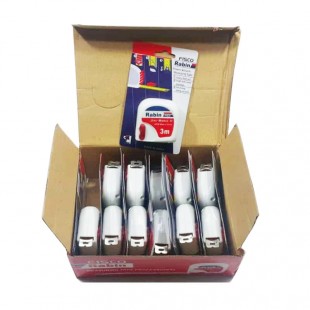 متر دستی Fisco Rabin فیسکو رابین ۳ متری بسته ۱۲ عددی OAMT-001