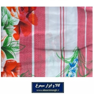 ملحفه ۳۳۳ طرح کویتی دور دوخت آماده 2 نفره با گل زیبا فروش تک و جین 12 عددی HKK-023