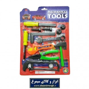 ست ابزار یا ابزارآلات اسباب بازی مکانیکی کودکان ۱۲ عددی سایز متوسط TAB-001