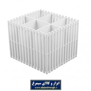 جاقاشقی و استند لوازم آرایشی نرده ای مربع ایزابلا HJG-002