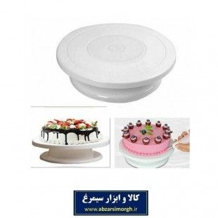 صفحه یا پایه گردان تهیه و تزئین کیک و شیرینی ۲۷ سانتی متری HCK-001