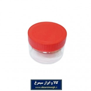 ظرف پلاستیکی درب دار جار ۲۰۰ سی سی یک بسته 200 عددی HZY-005