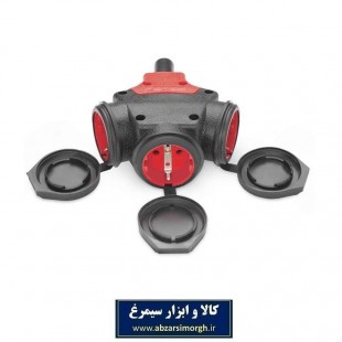 سه راهی برق صنعتی کرال پارت الکتریک مدل کرال PE1027 دارای استاندارد EDM-003