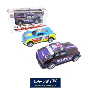 ماشین اسباب بازی عقب کش فلزی تاپ اسپیدینگ Top Speeding جعبه دار ۱۰ سانت TMT-010