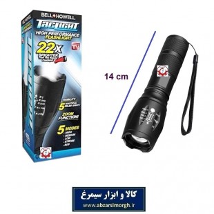 چراغ قوه پلیس مسافرتی Taclight 22X تک لایت مشکی ECG-009