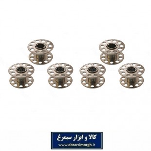 ماسوره فلزی چرخ خیاطی خانگی تک و بسته ۶ عددی HKH-020