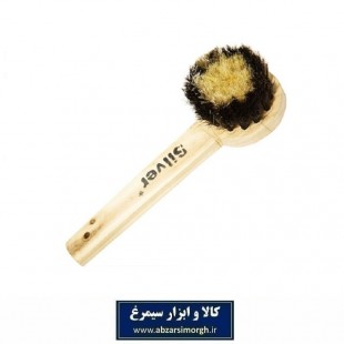 فرچه و برس واکس کفش Silver سیلور دسته چوبی HLK-012