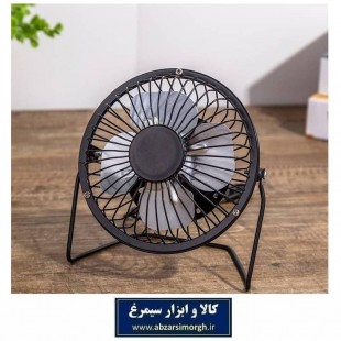 پنکه و فن تمام فلزی رومیزی ۴ اینچ گرد با اتصال USB یو اس بی EFA-011