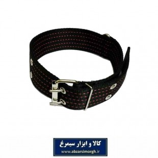 قلاده گردنی سگ برزنتی بزرگ و پهن عرض 5 سانت رنگ مشکی HPS-009G