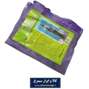 پرده توری مگنتی طرح مجیک مش رنگی ساده تولید چین بدون جعبه بنفش