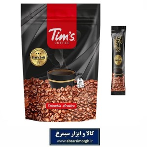قهوه فوری Tims Black Gold Coffee تیمز بلک گلد فروش ساشه ای و 40 عددی FCO-001