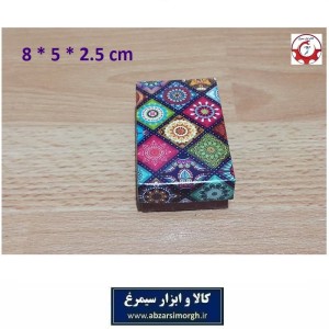 جعبه هدیه و کادو مقوایی طرح سنتی کاشی 2.5 * 5 * 8 سانت OPK-019
