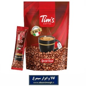 کافی میکس 3 در 1 تیمز Timsبسته 20 عددی FCO-003