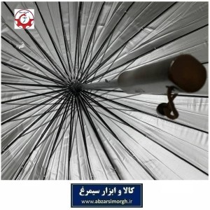 چتر مشکی مردانه زنانه تانک 24 فنر اصلی با کاور و آرم Tank حک شده