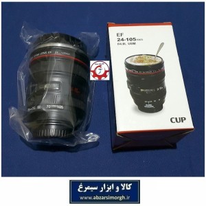 ماگ طرح لنز دوربین Caniam 24-105mm تولید ایران ۲ مدل درب شیشه و ساده