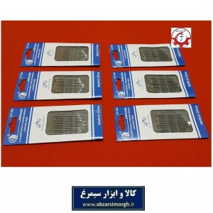 سوزن خیاطی دستی بالا چاک دار آسان نخ شو کارت آبی