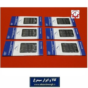 سوزن خیاطی دستی بغل چاک دار آسان نخ شو کارت آبی