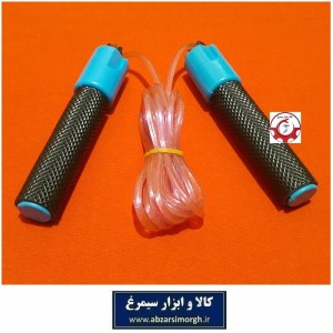 طناب ورزشی دسته ابری دو رنگ سوزنی VTV-006