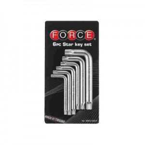 ست 6 عددی آچار آلن ستاره ای فورس مدل 5063 FORCE