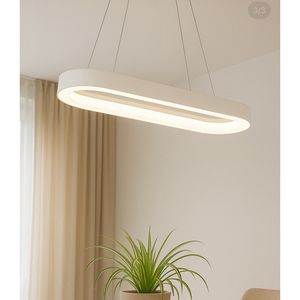 لوستر ام کی لایتینگ مدل آویز رینگو بیضی