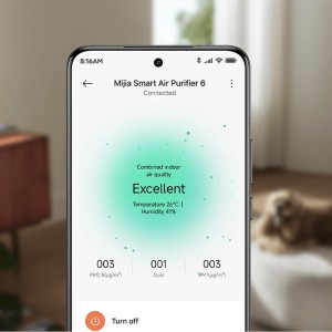 اپلیکیشن دستگاه تصفیه هوای هوشمند شیائومی میجیا
