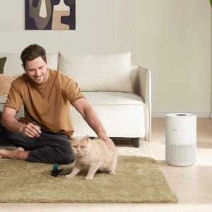 پت  و دستگاه تصفیه هوای هوشمند شیائومی مدل Xiaomi Smart Air Purifier 4 Compact
