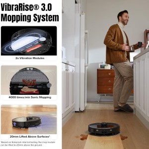 مشخصات جارو رباتیک روبوراک شیائومی مدل Xiaomi Robot Vacuum Roborock S8 MaxV Ultra
