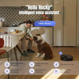 جارو رباتیک روبوراک شیائومی مدل Xiaomi Robot Vacuum Roborock S8 MaxV Ultra