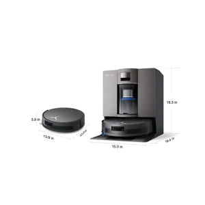 اندازه جارو رباتیک اکووکس مدل Ecovacs Robot Vacuum X11 Omni Cyclone