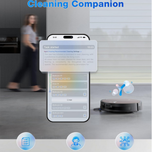 جارو رباتیک اکووکس مدل Ecovacs Robot Vacuum X11 Omni Cyclone