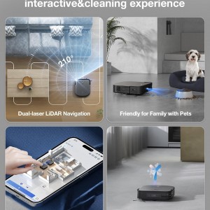 جارو رباتیک اکووکس مدل Ecovacs Robot Vacuum DEEBOT X2 Combo