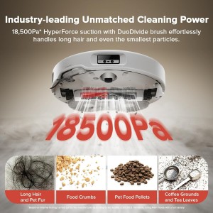 قدرت جارو رباتیک ربوراک مدل Roborock Robot Vacuum QRevo Curv