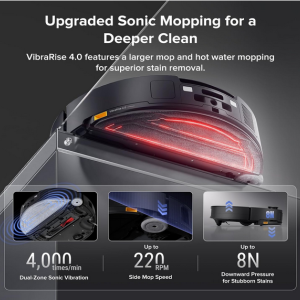 جارو رباتیک روبوراک مدل  Roborock Robot Vacuum Saros 10