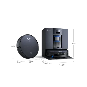 جارو رباتیک اکووکس مدل  Ecovacs Robot Vacuum X12 Omni Cyclone