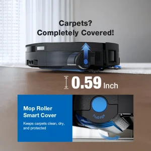 جارو رباتیک اکووکس مدل  Ecovacs Robot Vacuum X12 Omni Cyclone