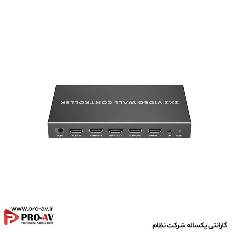 ویدیو وال 1 به 4 HDMI لنکنگ Video Wall Controller LKV104VW