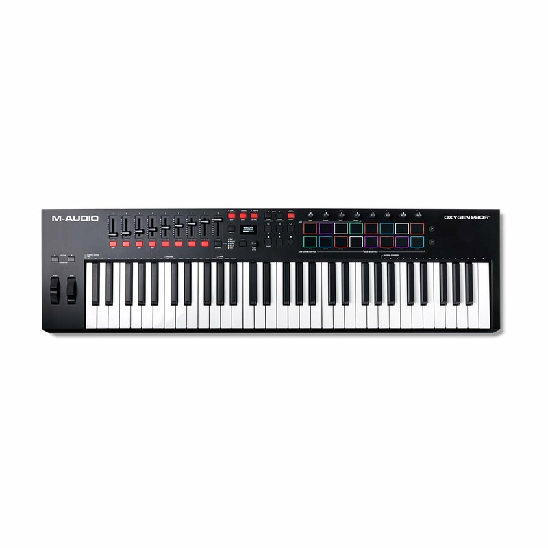 میدی‌ کنترلر M-Audio مدل OXYGEN PRO 61