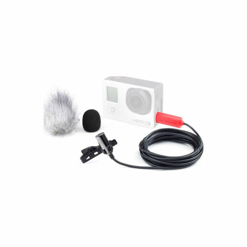 میکروفن یقه ای سارامونیک مدل SR-GMX1 برای دوربین GoPro