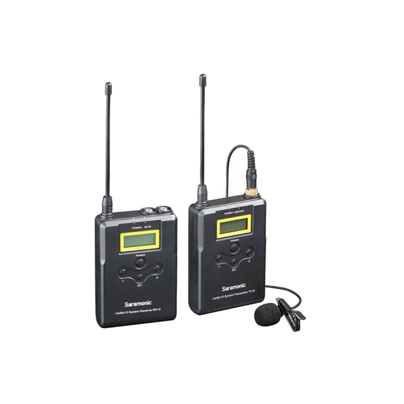 میکروفون بی‌‌سیم یقه‌‌ای سارامونیک مدل UwMic15 RX15+TX15
