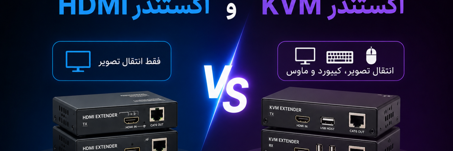 تفاوت بین اکستندر HDMI و اکستندر KVM