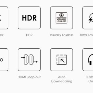 اکستندر HDMI تحت شبکه 4K@60Hz HDR مدل LKV565KVM
