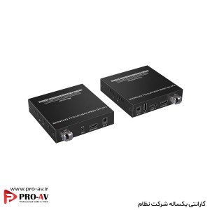 گیرنده KVM اکستندر HDMI فیبر نوری لنکنگ  Lenkeng LKV752KVM